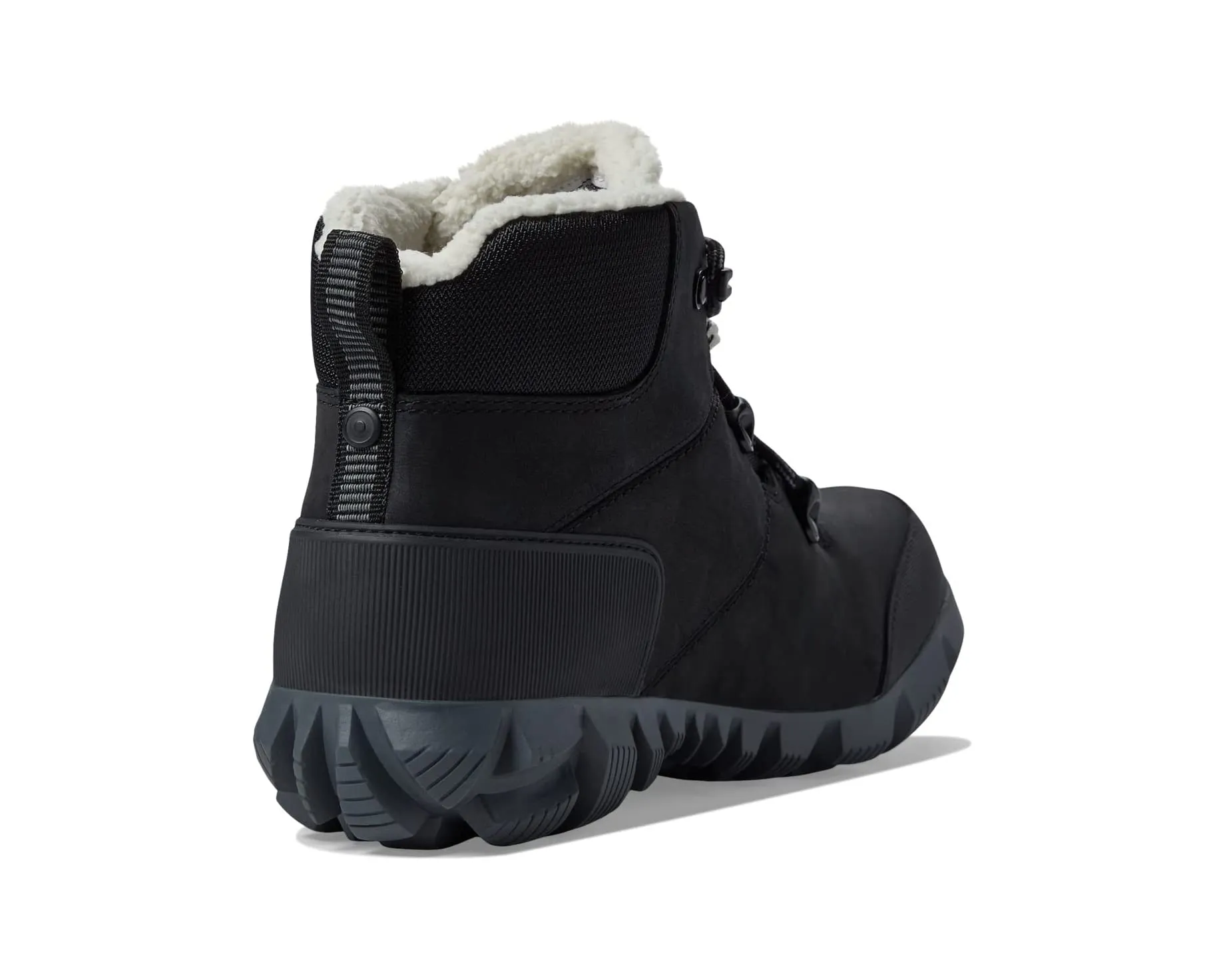 Arcata Urban Leather Mid Bogs Boots, Black