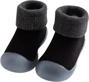 Baby Sock Shoes,Baby Boys Girls Slipper Soft Rubber Socks Shoes Sole Solid Toddler Kids Knit Stocking Warm Baby Shoes