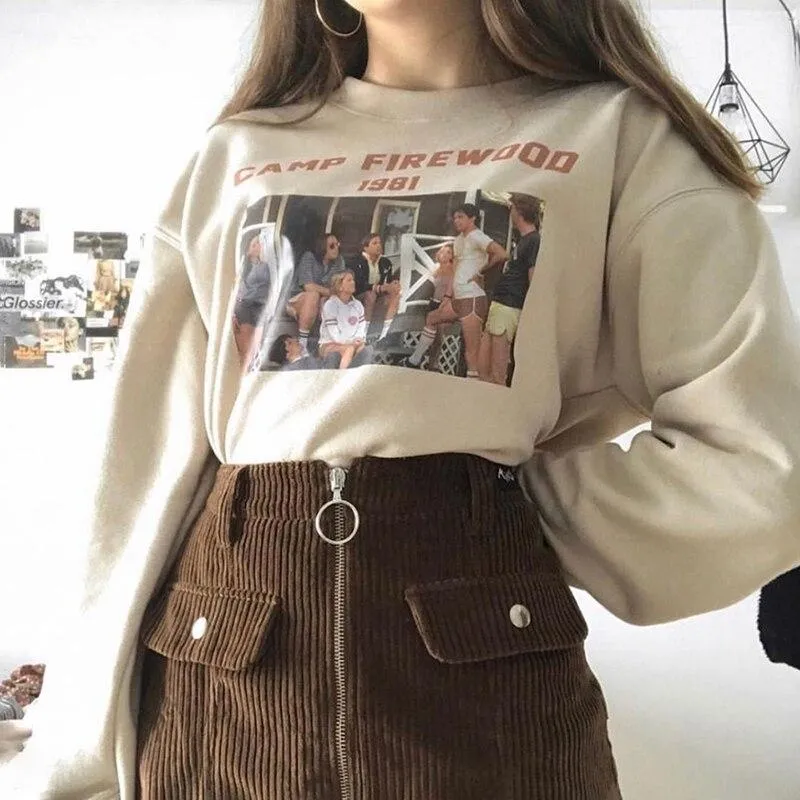 Camp Firewood 1981 Sweatshirt