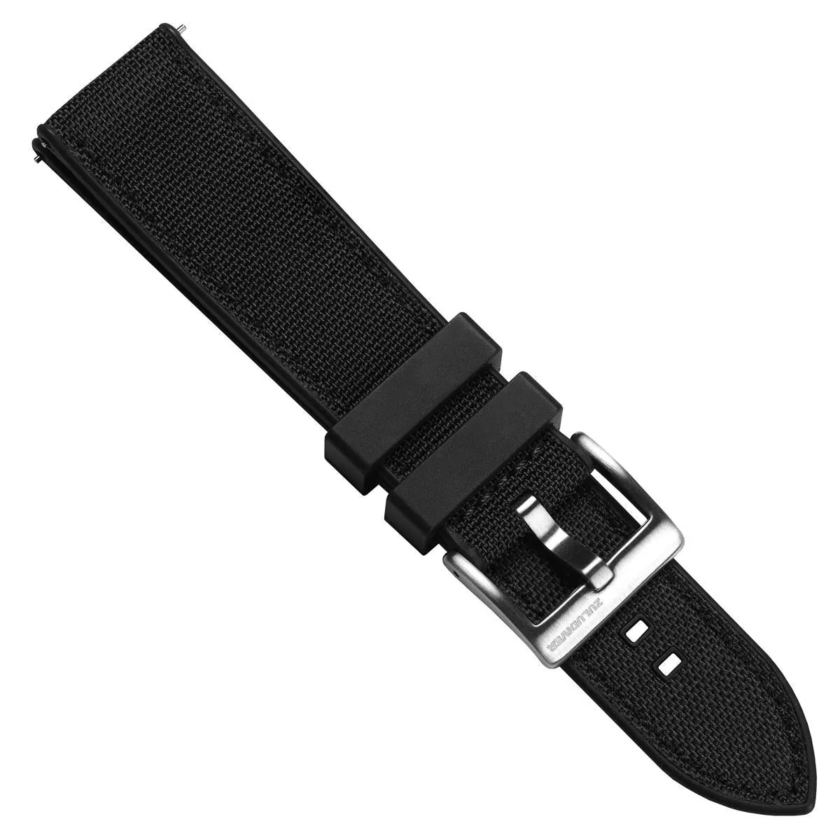 Endurance Extreme Rubber Watch Strap - Black