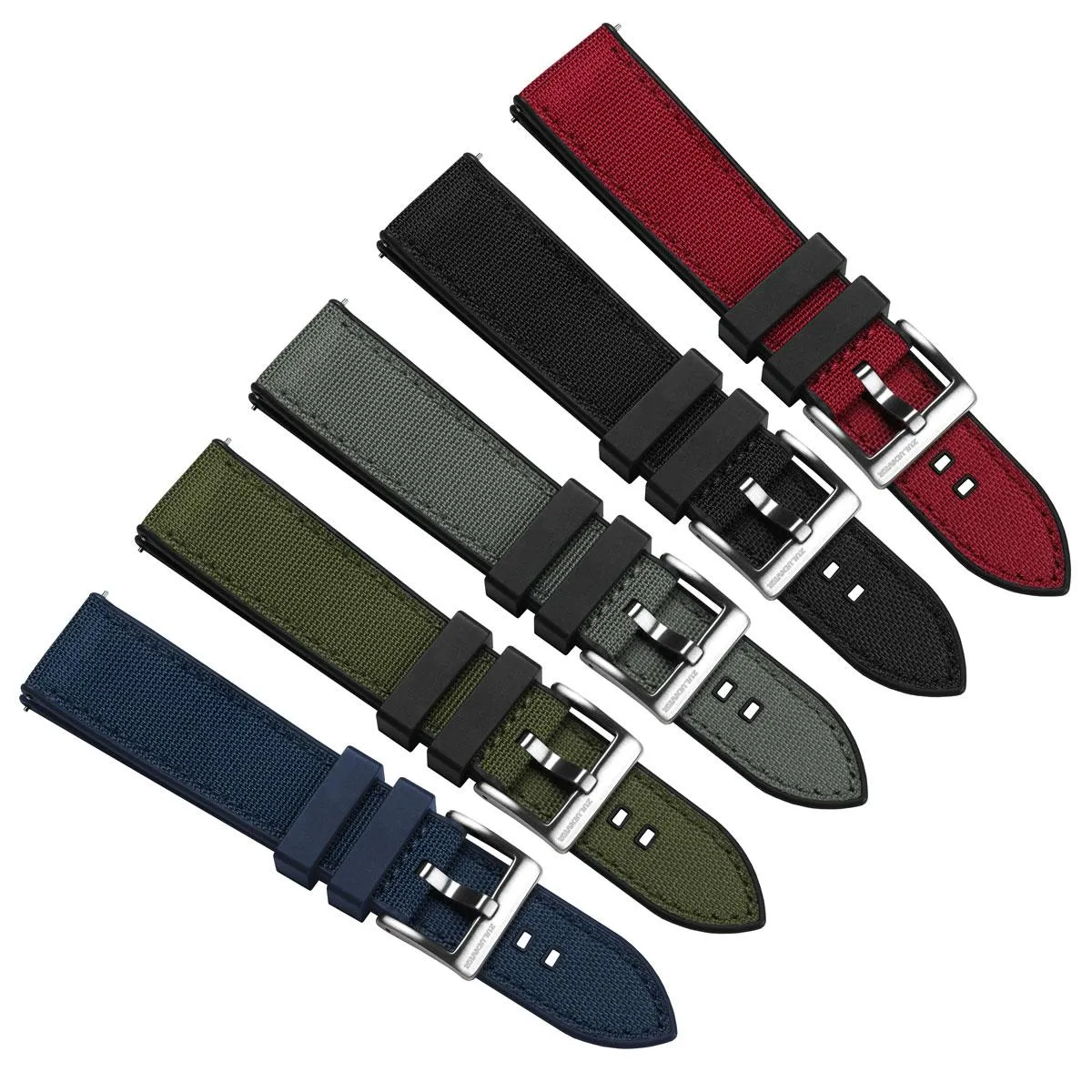 Endurance Extreme Rubber Watch Strap - Black