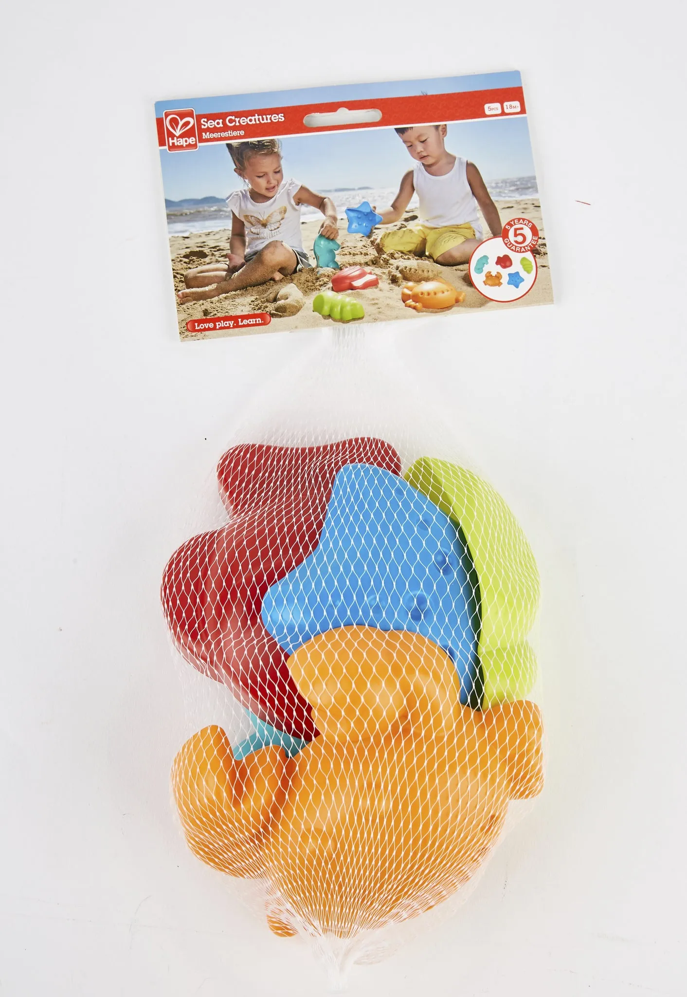 Hape Beach Toy Sea Creatures Sand Mold