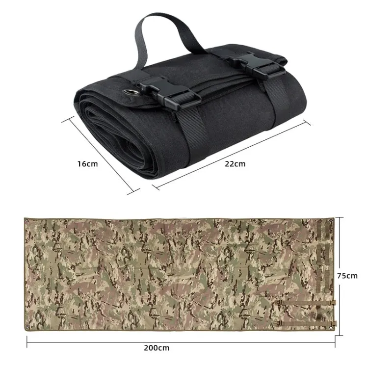 KOSIBATE H148 Outdoor Training Field Double-sided Waterproof Camping Mat(Black)