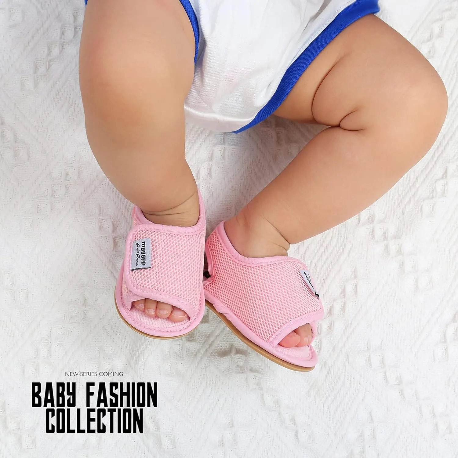 Newborn Shoes for Girls,Baby Shoes Sole Mesh Sandals Non-Slip Flat Boys Walking Rubber Shoes Baby Toddler Shoes
