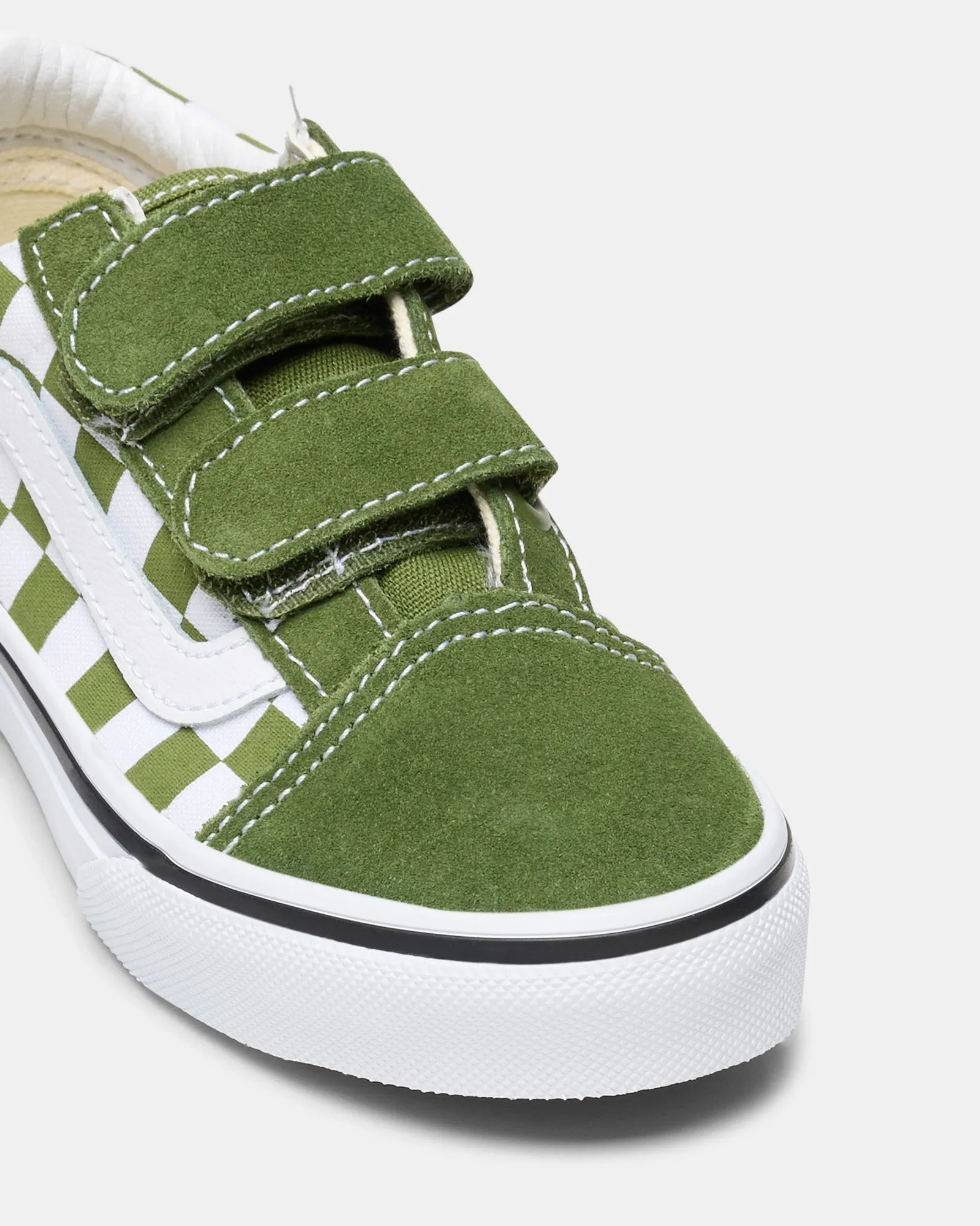Old Skool V Check Youth Pesto