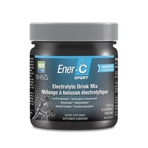 Sport Electrolyte Drink Mix Mixed Berry 5.4 Oz By Ener-C