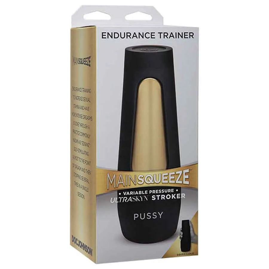Stamina Endurance Trainer Main Squeeze Discreet Male Masturbator by Doc Johnson